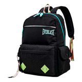 Mochila Everlast Escolar Adolescente Universitaria + Llavero