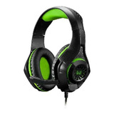Headset Gamer Warrior Rama Xbox One Ps4 Pc Usb+p3+p2 Green