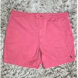 Short Bermuda Polo Ralph Lauren Rosa Para Hombre Talla Xxl