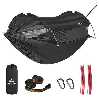 Hamaca Sandiario Outdoor con Mosquitero y Techo para 200 kg | Meses sin interés