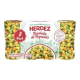 Ensalada De Vegetales Herdez 8 Pzas De 220 Grs