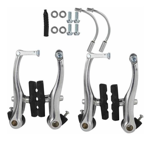 Kit Completo De Freno V-brake Aluminio Nx-2