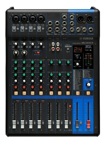 Consola Analógica Yamaha Mg10xuf Con Efectos Digitales