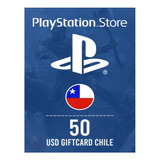 Tarjeta Playstation 50$ Psn Región Chile - Chilesteam