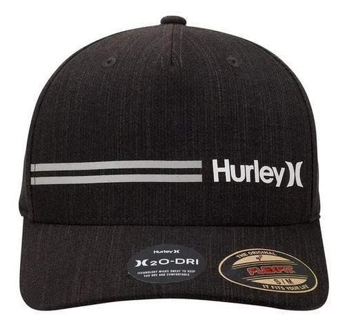 Hurley Gorra Flexfit Gris Gorra L/xl Cerrada Para Hombre