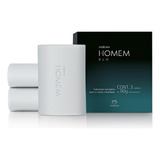 Caja De Jabones En Barra Homem Elo Natura 3x110g Para Hombre