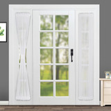 Elegantes Cortinas/panel Blackout Para Puertas Estilo Franc&