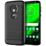 Funda Para Moto G6 Play, Negro/delgada/resistente/flexible