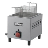 Fritadeira Industrial Croydon Quente Gás F1bg 4.5l Cinza