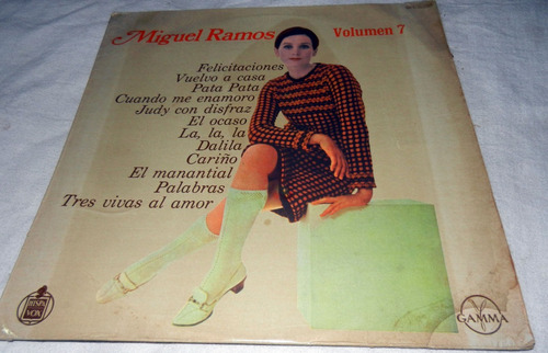 Miguel Ramos Vol 7 Lp Organo Hammond