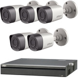 Kit Seguridad Dahua Hd 1080 Dvr 8 + 5 Camaras 2mp