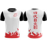 Camiseta Camisa Naruto Shippuden Hokage Trajes 05
