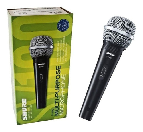 Microfono Shure Sv100 - Multiproposito Vocal E Instrumental