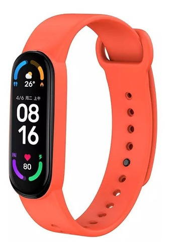 Malla Correa Para Reloj Mi Smart Band 3 4 5 6 7 Silicona