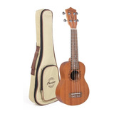 Ukelele Bamboo Soprano Madera De Sapele, Funda / Bu-21 - Eco