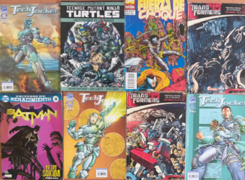 X8 Comics Surtidos Tortugas Ninja Transformers Marvel Ivrea