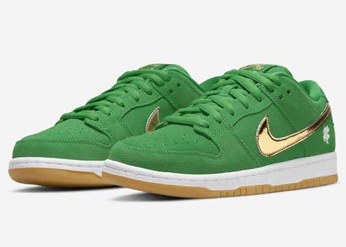 Tênis Nike Sb Dunk Low Pro St. Patrick's Day