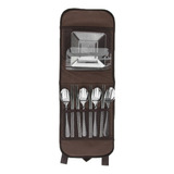 17pc Utensilios De Material Acero Inoxidable Cubiertos Libre