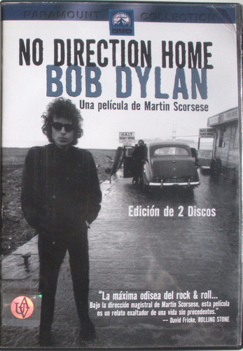 Dvd - Bob Dylan - No Direction Home - Scorsesse - 2 Dvd