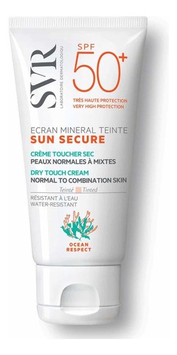 Svr Sun Secure Ecran Mineral Teinte Spf 50+ Piel Grasa O Mix