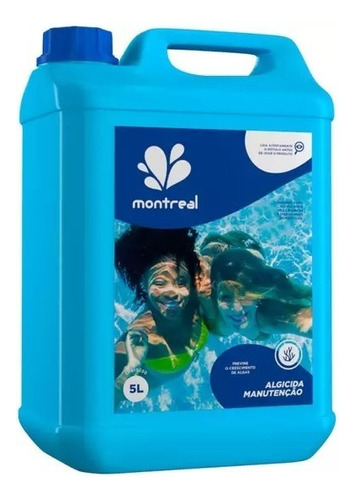 Algicida Manutenção Previne Algas Piscina 5 Litros Montreal