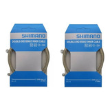 Kit X 2 Cable De Freno Shimano Mtb O Ruta Original Select