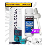 Minoxidil Kirkland 5% Solución Tópica 1 Mes + Dermarroller