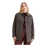 Chaqueta Mujer Camisera Relaxed Fit Café Dockers A5674-0002