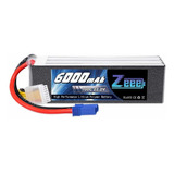 Bateria Lipo Zeee 22.2v 100c 6000mah 6s Con Ec5 Conector Rc 