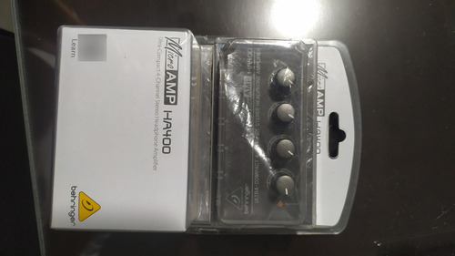 Amplificador Auricular Behringer Ha400