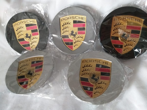 Tapa De Rueda Porsche Emblema Para Aro Porsche 65mm X 1und Foto 6