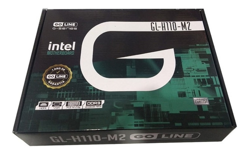 Placa Mae  H110 Gl-h110-m2 Intel 1151 6/7/8 /9 Gen M.2 Ddr3 