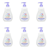 Kit C/06 Dove Baby Hidr Relax Sabonete Líquido Glic 400ml