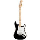 Guitarra Fender Squier Affinity Black Strato White Pick