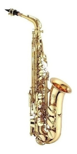 Saxofone Alto Jupiter Mib Laqueado ( Dourado ) C/ Estojo