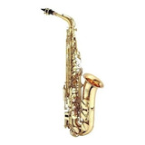 Saxofone Alto Jupiter Mib Laqueado ( Dourado ) C/ Estojo