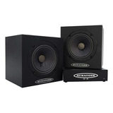 Auratone 5c Super Sound Cube Black Monitor Passivo 5  + Amp 