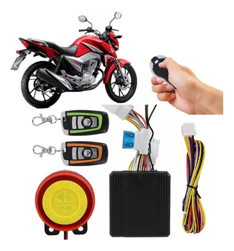 Alarma De Encendido Partida Control Remoto Para Moto