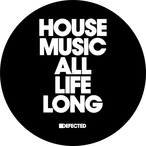 House Music All Life Long Defected Slipmat Para Bandeja 