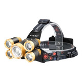 Linterna Minera 5000 Lumens Para Cabeza Recargable Ciclismo