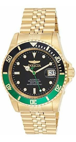 Reloj  Para Hombre 29184 Pro Diver Automático Color Dorado