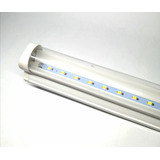 5 Regleta Tubo Led Con Base Integrada Blanca 18w