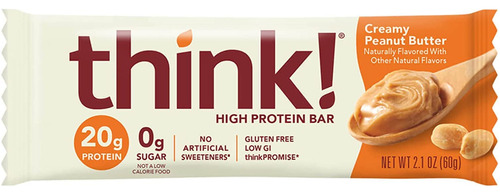 Think Creamy Peanut Butter Protein Bar 60g