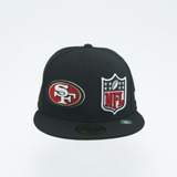 Gorra Cerrada N F L San Francisco 49ers Negro 59 Fifty