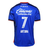 Jersey Playera Cruz Azul Local Visita Tercera Fan Antuna 7 