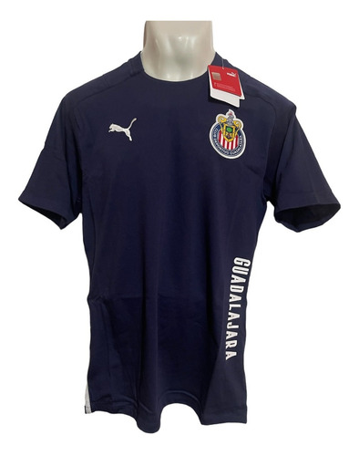 Playera Casual Puma Original Chivas Guadalajara 2022 Mens