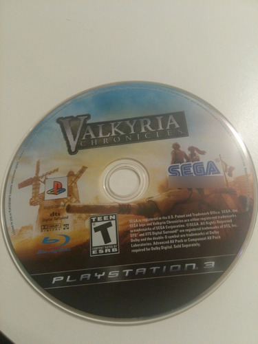 Valkyria Chronicles Usado Ps3 Blakhelmet C