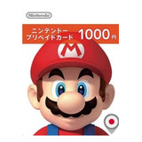 Cartão Nintendo Eshop Japonesa 1000 Ienes  - Entrega Digital