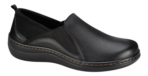 Zapato De Dama Confort  Flexi 1030 Color Negro