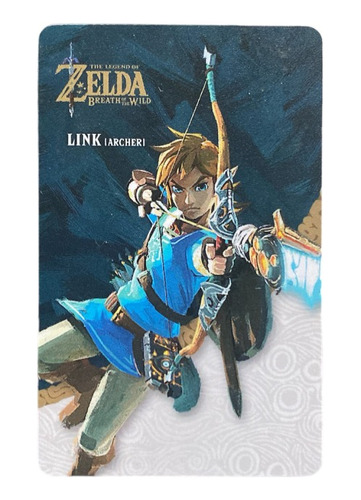 Tarjetas Mini Amiibo Zelda Tears Nintendo Switch Link Botw